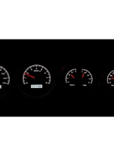 Dakota Digital VHX System Silver Alloy Face White Display Dodge Challenger 1970-1974                                     - VHX-70D-CLG-S-W - Image 2