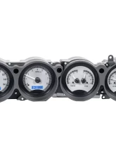Dakota Digital VHX System Silver Alloy Face Blue Display for 1970-1974 Dodge Challenger E-Body                                     - VHX-70D-CLG-S-B - Image 3