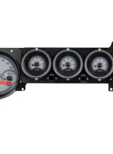 Dakota Digital VHX System Silver Alloy Face Red Display for 1970-1974 Dodge Challenger E-Body                                     - VHX-70D-STD-S-R - Image 3