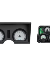 Dakota Digital VHX System Digital Clock Silver Alloy Face White Display for 1978-1982 Chevrolet Corvette                                     - VHX-78C-VET-S-W - Image 3