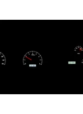 Dakota Digital VHX System Digital Clock Silver Alloy Face White Display for 1978-1982 Chevrolet Corvette                                     - VHX-78C-VET-S-W - Image 2