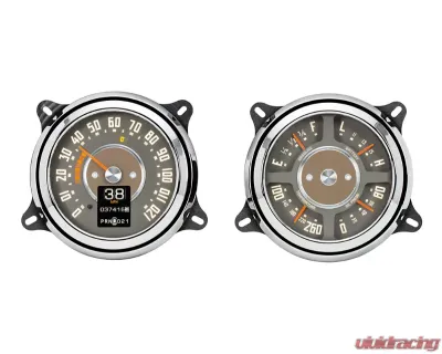 Dakota Digital RTX Instrument System for Chevrolet Truck 1947-1953, Custom Fit, Modern Design - RTX-47C-PU-X