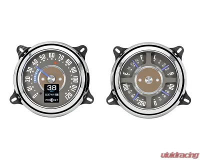 Dakota Digital RTX Instrument System for Chevrolet Truck 1947-1953, Custom Fit, Modern Design - RTX-47C-PU-X