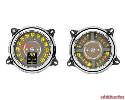 Dakota Digital RTX Instrument System for Chevrolet Truck 1947-1953, Custom Fit, Modern Design - RTX-47C-PU-X
