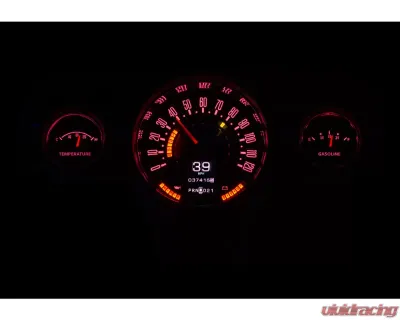 Dakota Digital RTX Instrument System for 1957 Chevrolet Car, Custom Fit, Modern Design - RTX-57C-X