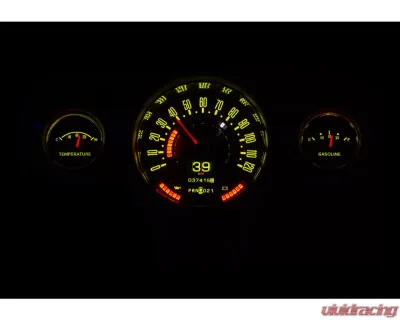 Dakota Digital RTX Instrument System for 1957 Chevrolet Car, Custom Fit, Modern Design - RTX-57C-X