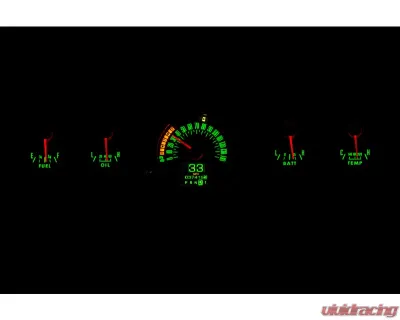 Dakota Digital RTX Instrument System for Ford Mustang GT 1965-1966, Black - RTX-65F-MUS-X