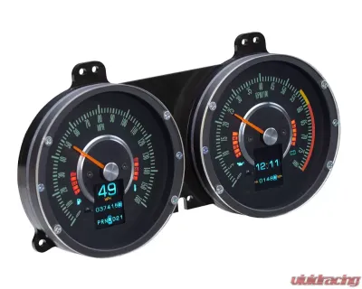 Dakota Digital RTX Instrument System for 1967 Chevrolet Camaro, Black Finish - RTX-67C-CAM-X