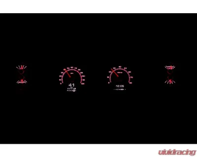 Dakota Digital RTX Instrument System for 1969-1970 Ford Mustang, Modern Digital Display - RTX-69F-MUS-X