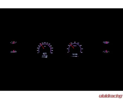 Dakota Digital RTX Instrument System for 1969-1970 Ford Mustang, Modern Digital Display - RTX-69F-MUS-X