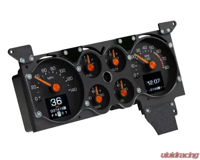 Dakota Digital RTX Instrument System for 1978-1987 Chevrolet Monte Carlo, Black Finish - RTX-78C-MC-X