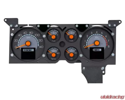 Dakota Digital RTX Instrument System for 1978-1987 Chevrolet Monte Carlo, Black - RTX-86C-MC-X