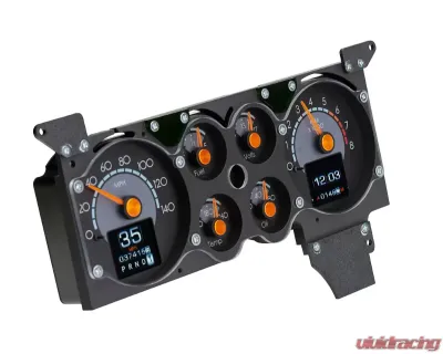 Dakota Digital RTX Instrument System for 1978-1987 Chevrolet Monte Carlo, Black - RTX-86C-MC-X