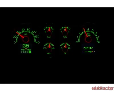 Dakota Digital RTX Instrument System for 1978-1987 Chevrolet Monte Carlo, Black - RTX-86C-MC-X