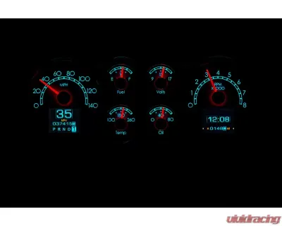 Dakota Digital RTX Instrument System for 1978-1987 Chevrolet Monte Carlo, Black - RTX-86C-MC-X