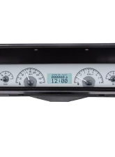 Dakota Digital VHX System Silver Alloy Face White Display for 1966-1967 Chevrolet Nova                                     - VHX-66C-NOV-S-W - Image 3