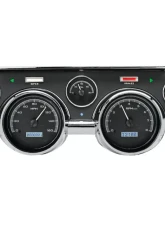 Dakota Digital VHX System Silver Alloy Face White Display for 1967-1968 Ford Mustang                                     - VHX-67F-MUS-S-W - Image 2