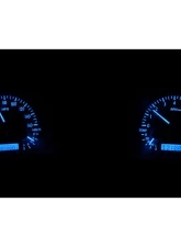 Dakota Digital VHX System Carbon Fiber Face Blue Display for 1968 Chevrolet Chevelle                                     - VHX-68C-CVL-C-B - Image 2