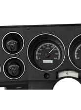 Dakota Digital VHX-73C-PU-K-W VHX System Black Alloy Face White Display for 1973-1987 Chevrolet Pickup                                     - VHX-73C-PU-K-W - Image 3
