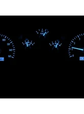 Dakota Digital VHX System Carbon Fiber Style Face Blue Display for 1982-1989 Chevrolet Camaro                                     - VHX-82C-CAM-C-B - Image 2