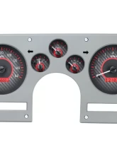 Dakota Digital VHX System Carbon Fiber Face Red Display for 1982-1989 Chevrolet Camaro                                     - VHX-82C-CAM-C-R - Image 3