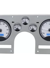 Dakota Digital VHX System Silver Alloy Face Blue Display for 1982-1989 Chevrolet Camaro                                     - VHX-82C-CAM-S-B - Image 3