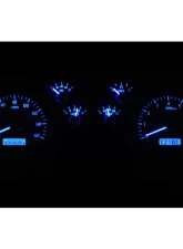 Dakota Digital VHX System Carbon Fiber Face Blue Display for 1990-1992 Chevrolet Camaro                                     - VHX-90C-CAM-C-B - Image 2