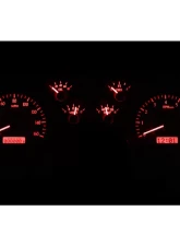 Dakota Digital VHX-90C-CAM-K-R VHX System Black Alloy Face Red Display for 1990-1992 Camaro                                     - VHX-90C-CAM-K-R - Image 2