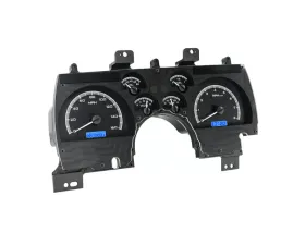 Dakota Digital VHX System Black Alloy Face Blue Display for 1990-1992 Chevrolet Camaro