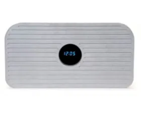 Dakota Digital Glove Box Cover with Clock, Blue/Teal, Ford 1937-1938, ALG-37-CLK