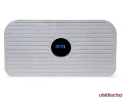Dakota Digital Glove Box Cover with Clock, Blue/Teal, Ford 1937-1938, ALG-37-CLK - ALG-37-CLK