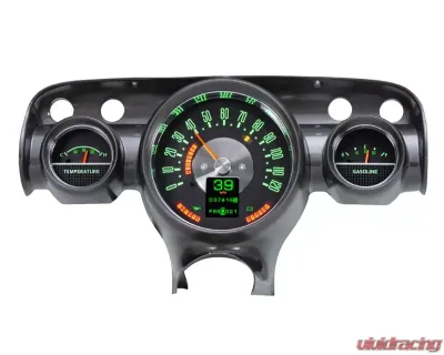 Dakota Digital Replacement Chrome Inserts Chevrolet Car 1957 (Gauge Pod and Chrome inserts not included) - BZL-57C