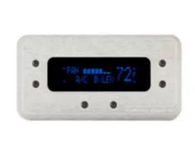 Dakota Digital Climate Control for Vintage Air Gen II Chrome Blue DCC-2200-C-B