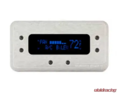 Dakota Digital Climate Control for Vintage Air Gen II, Brushed Satin Blue, DCC-2200-S-B - DCC-2200-S-B