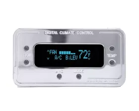 Dakota Digital Climate Control DCC-2200-S-T for Vintage Air Gen II Brushed Satin Teal