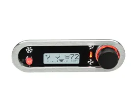 Dakota Digital Climate Controller for Vintage Air Gen IV, Brushed Satin White, DCC-2500H-S-W