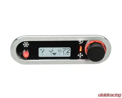Dakota Digital Climate Controller for Vintage Air Gen IV, Brushed Satin White, DCC-2500H-S-W - DCC-2500H-S-W