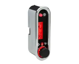 Dakota Digital Climate Controller for Vintage Air Gen IV Vertical Chrome Red Analog VHX
