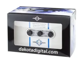 Dakota Digital DCC-3000HS-S-W Three-Knob Digital Climate Controller for Vintage Air Gen IV Silver Alloy/Satin White