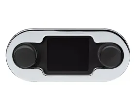 Dakota Digital DCC-4000-C-K HDX/RTX Climate Control Air Gen-IV Black Alloy Chrome