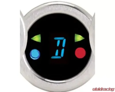 Dakota Digital DGS-3-B Round Gear/Misc. Indicator Brushed Satin Blue - DGS-3-B