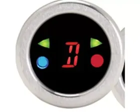 Dakota Digital DGS-3-R Round Gear/Misc. Indicator Brushed Satin Red