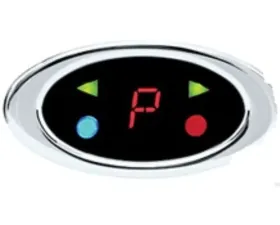 Dakota Digital DGS-4-R Oval Gear/Misc Indicators Brushed Satin Red