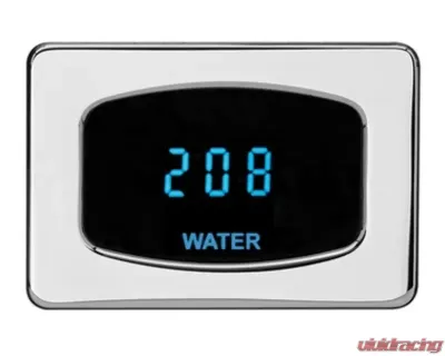 Dakota Digital Odyssey Series I Water Temperature Gauge Chrome Teal ODY-04-1-C-T - ODY-04-1-C-T