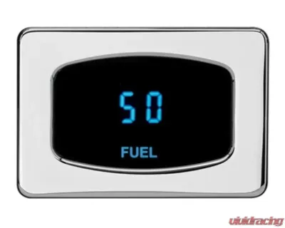 Dakota Digital Odyssey Series I Fuel Level Gauge Brushed Satin Teal ODY-06-1-S-T - ODY-06-1-S-T