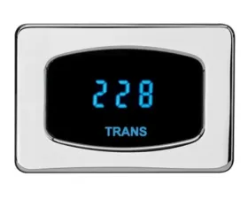 Dakota Digital Odyssey Series I Transmission Temperature Chrome Teal