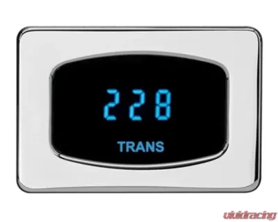 Dakota Digital Odyssey Series I Transmission Temperature Gauge Chrome Teal ODY-08-1-C-T - ODY-08-1-C-T