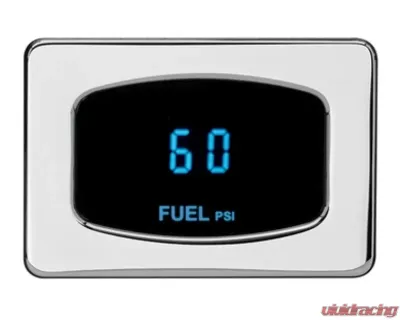 Dakota Digital Odyssey Series I High Resolution Fuel Pressure Gauge Chrome Blue - ODY-10-2-C-B