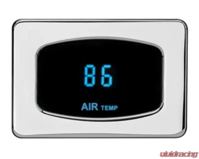Dakota Digital Odyssey Series I Ambient Air Temp Chrome Blue - ODY-14-1-C-B