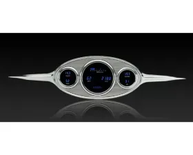 Dakota Digital 3-Hole RetroTech Digital Instrument Panel Without Wings RET-2001-S-Z